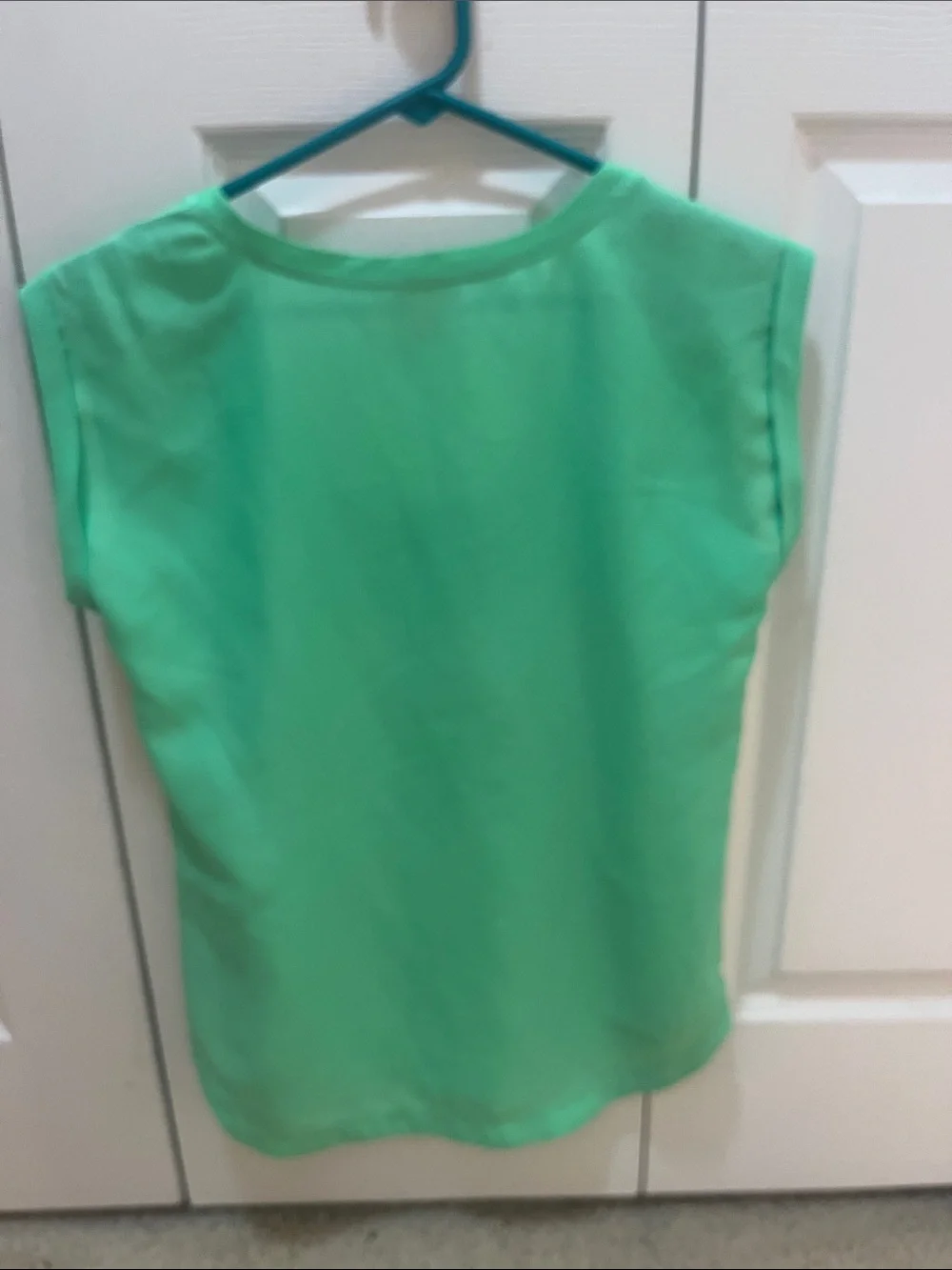 J. Crew Scoop Neck Tank in Mint Green